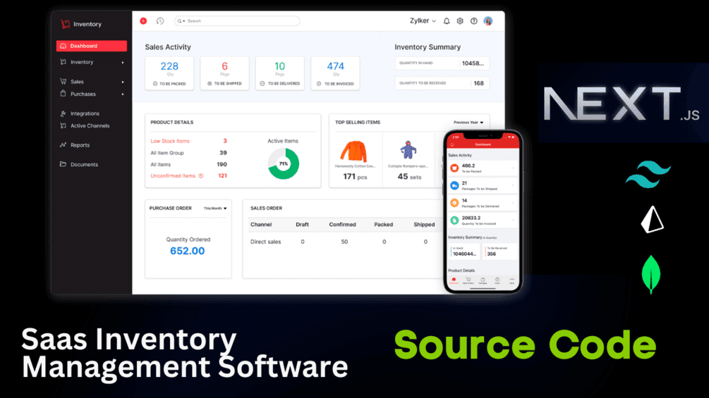 Inventory Management System Source Code - Next JS